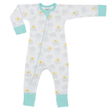 Clouds Zip Romper