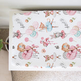 Changing Pad Cover - Ballerinas