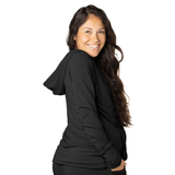 Bamboo Nursing Hoodie | Black - HoneyBug 