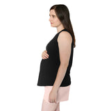 Bamboo Nursing & Maternity Tank | Black - HoneyBug 