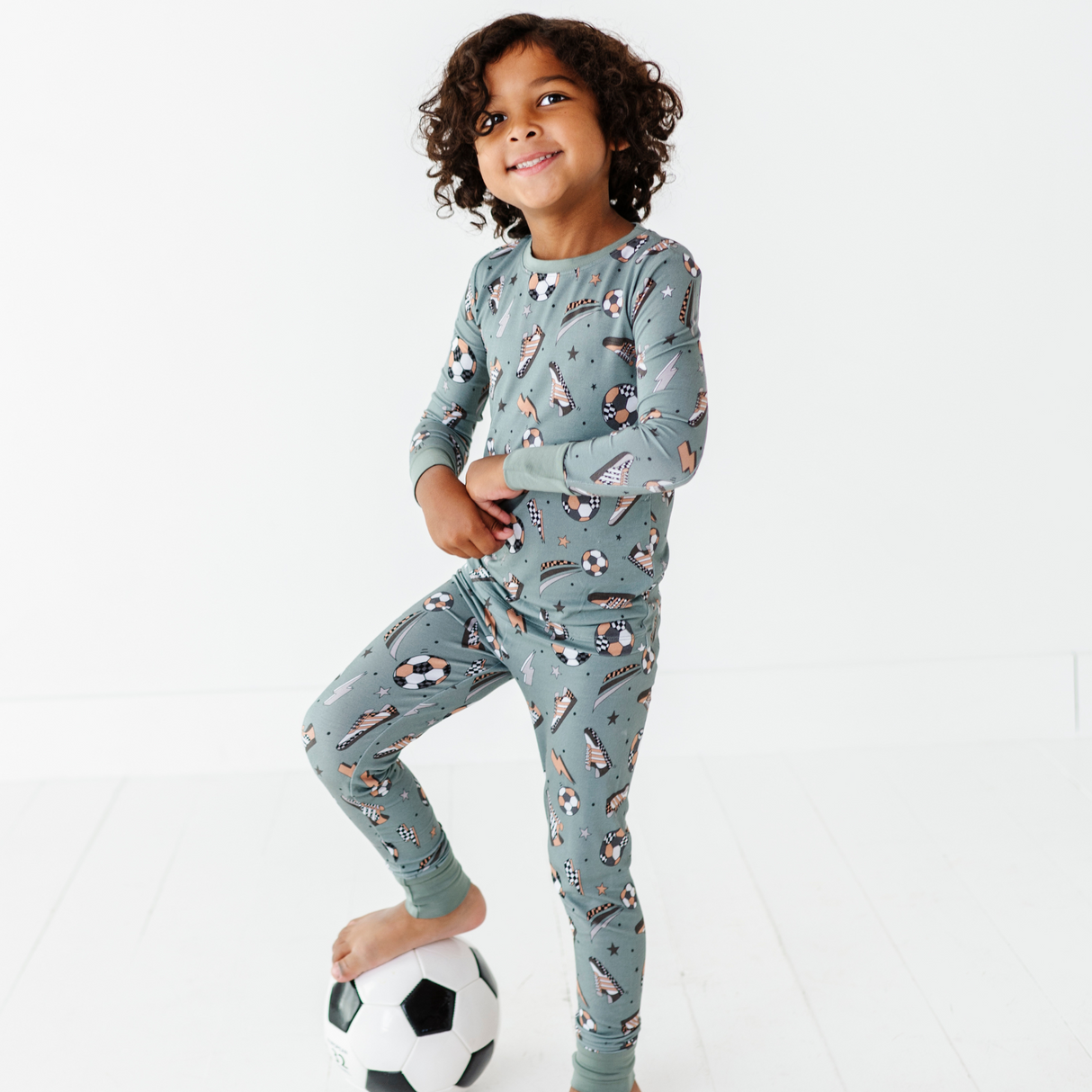 Goal Hard or Go Home Toddler/Big Kid Pajamas