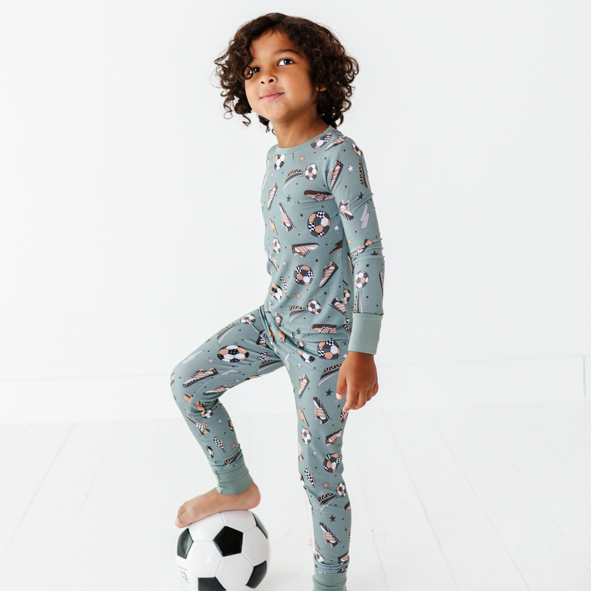 Goal Hard or Go Home Toddler/Big Kid Pajamas