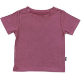 BAMBOO BASIC TEE- Mauve