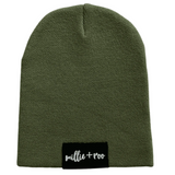 BAMBOO BEANIE- Olive