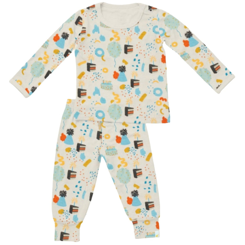 Long Sleeve Pajama Set - Birthday by Clover Baby & Kids - HoneyBug 