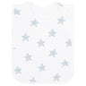 Blue Stars Print Feeding Bib