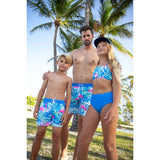 Indigo Flamingo Trunks MENS - HoneyBug 