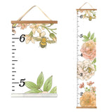 Canvas Kids Growth Chart - Botanical Floral