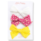 The Rebecca Bow Clip Set