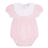 Pink Gingham Baby Bubble - HoneyBug 