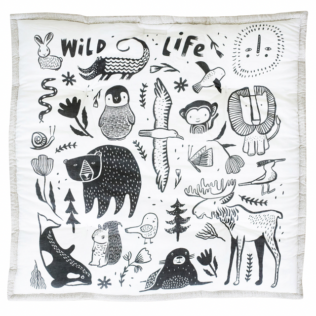 Wildlife Reversible Playmat - HoneyBug 