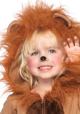 Girl's Cuddly Lion Costume