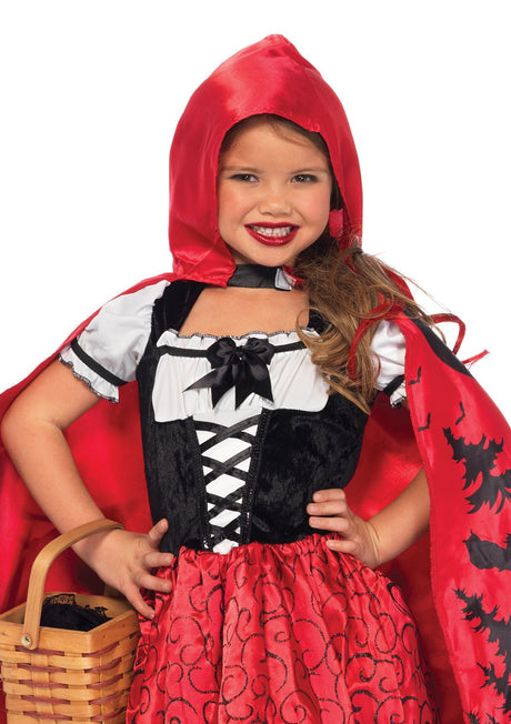 Girl's Storybook Red Riding Hood Costume