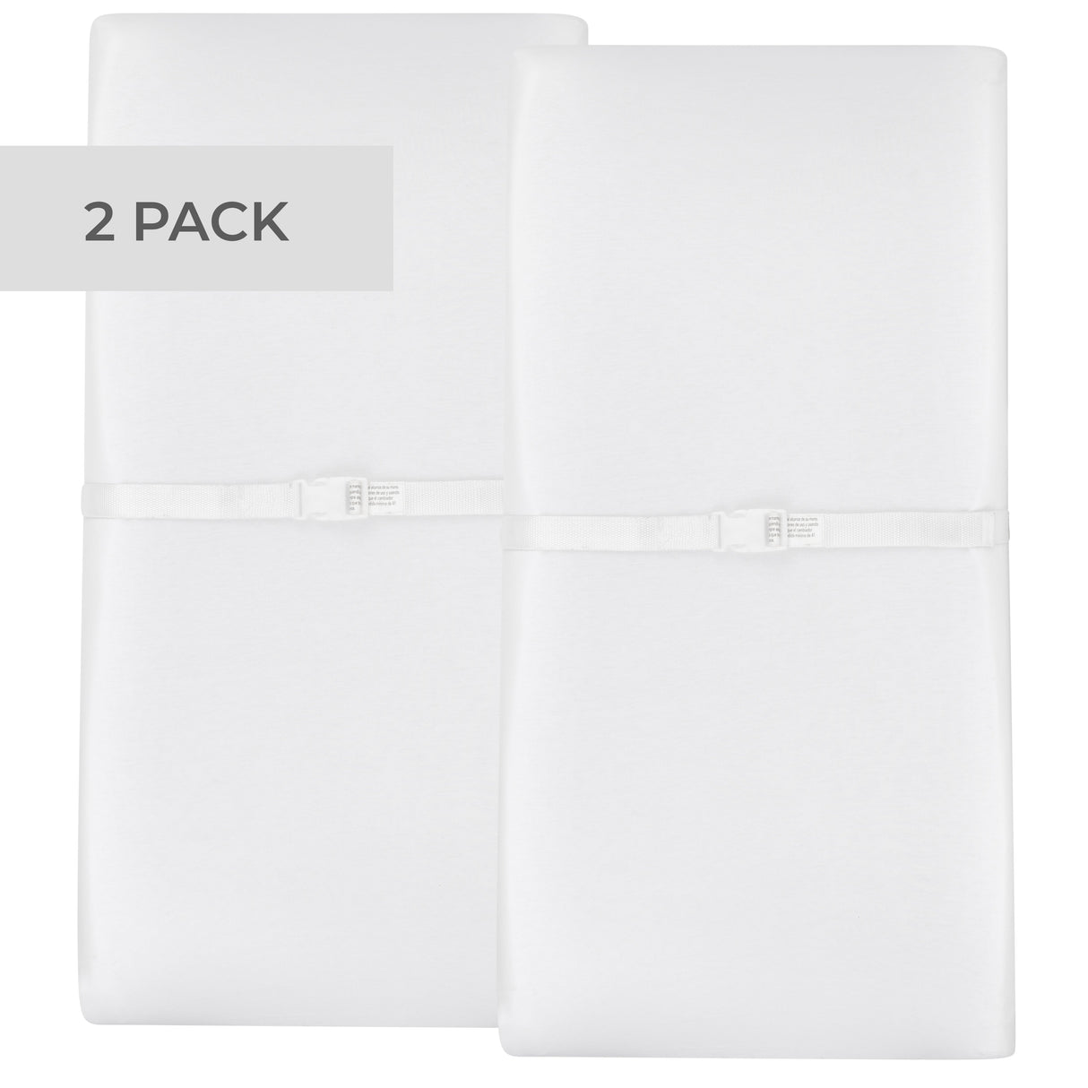 Changing Pad Cover | Cradle Sheet Set - Solid White