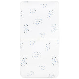 Changing Pad Cover | Cradle Sheet - Blue Raindrops