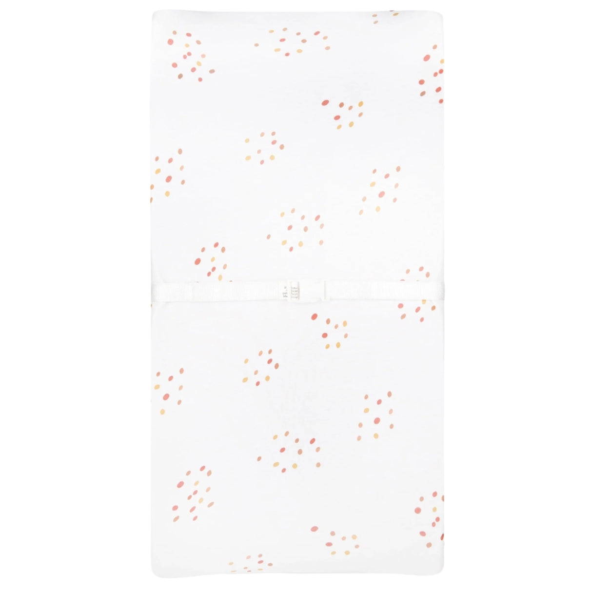 Changing Pad Cover | Cradle Sheet - Dusty Pink Raindrops