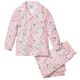 Kid's Twill Pajama Set in Vintage Sweets