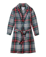 Kid's Brushed Cotton Robe in Westminster Tartan