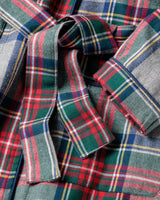 Kid's Brushed Cotton Robe in Westminster Tartan