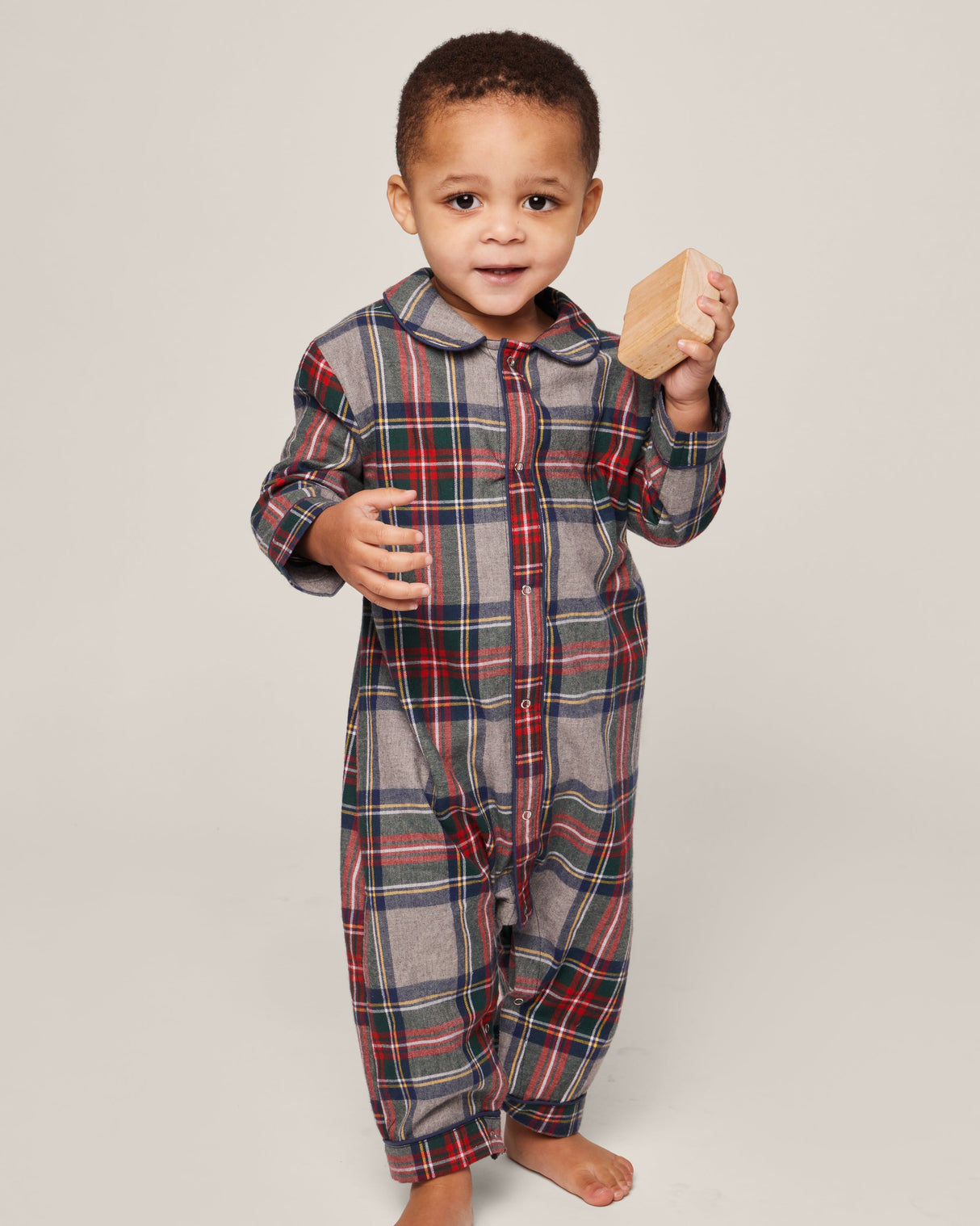 Baby's Brushed Cotton Cambridge Romper - Westminster Tartan