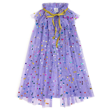 Lavender Confetti Cape - HoneyBug 