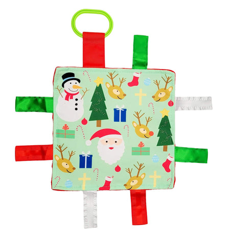 Christmas Crinkle Tag Square - HoneyBug 