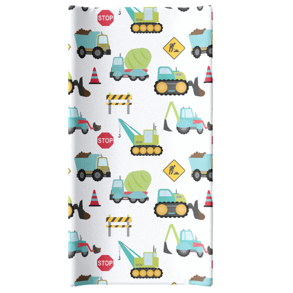 Changing Pad Cover - Construction Trucks