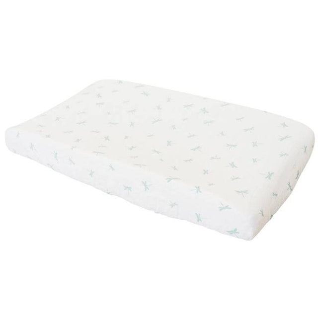 Dragonfly Oh So Soft Muslin Changing Pad Cover - HoneyBug 