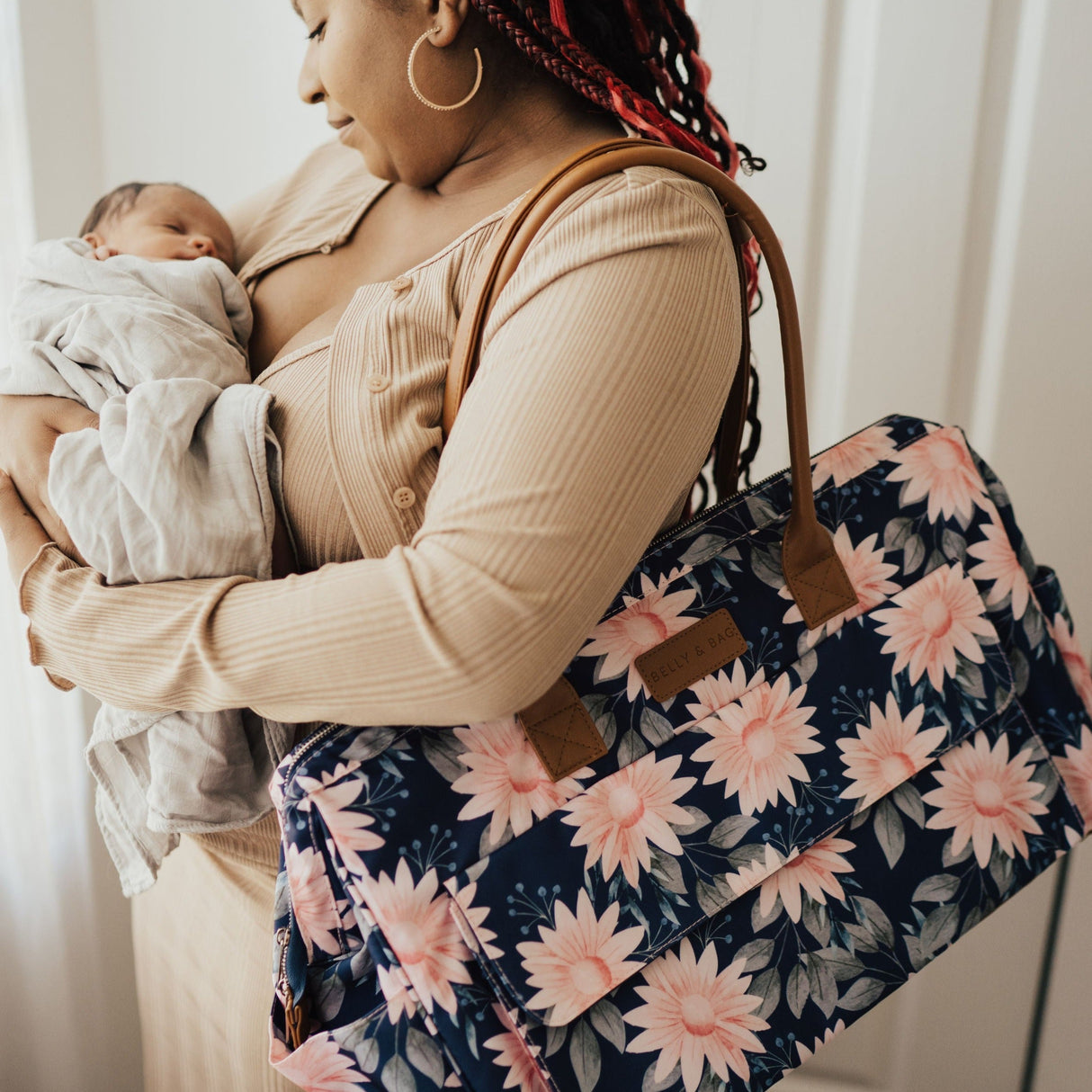 Birth Bag: Hospital Weekender Bag + Changing Pad + Pouch