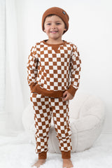 COPPER CHECKERS DREAM PULLOVER