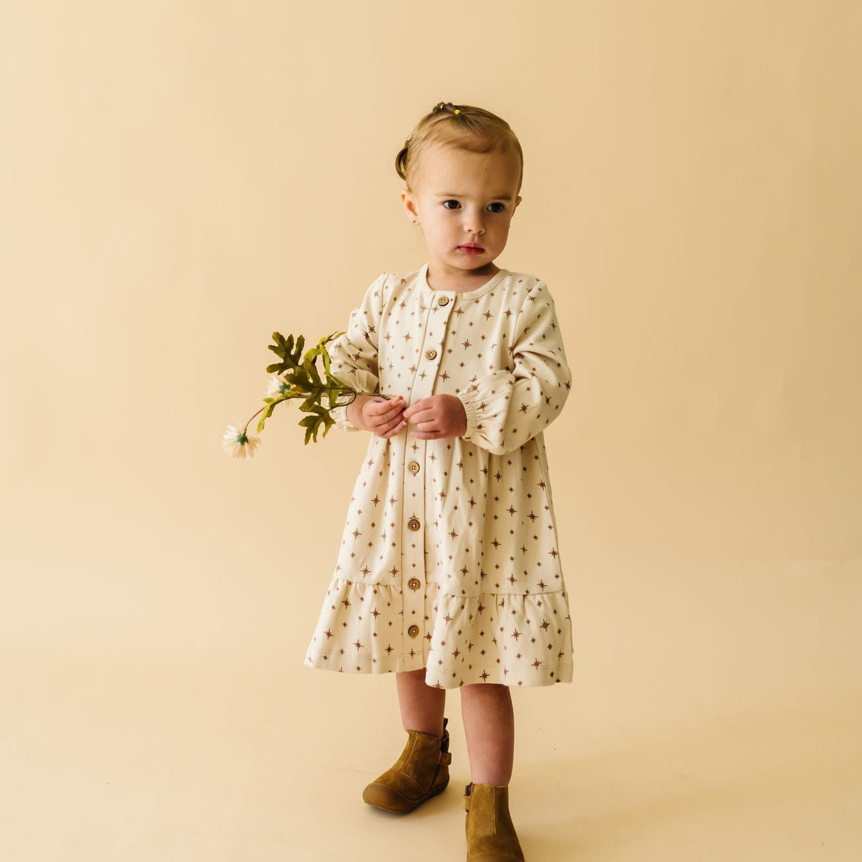 Organic Tiered Dress - North Star