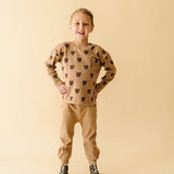 Organic Long Sleeve Tee & Pant Set - Wild Bear