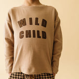 Organic Long Sleeve Tee & Pant Set - Wild Child Placement Tee