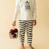 Organic Long Sleeve Tee & Pant Set - Hello You