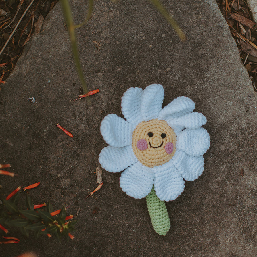 Daisy Flower Rattle