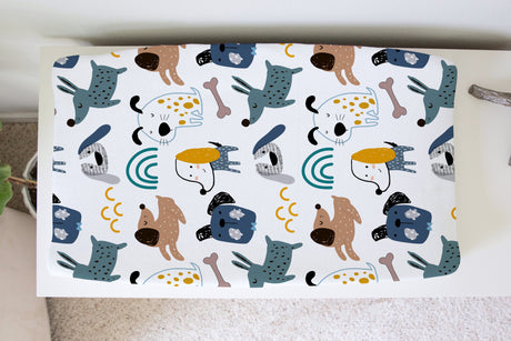 Changing Pad Cover - My Best Friends (Dogs)