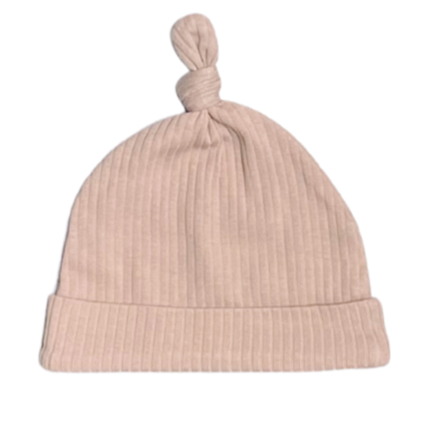 Organic Cotton Hat - Dusty Mauve - HoneyBug 