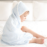 Blue Wave Hooded Towel Set - HoneyBug 