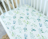 Fitted Crib Sheet - Eucalyptus