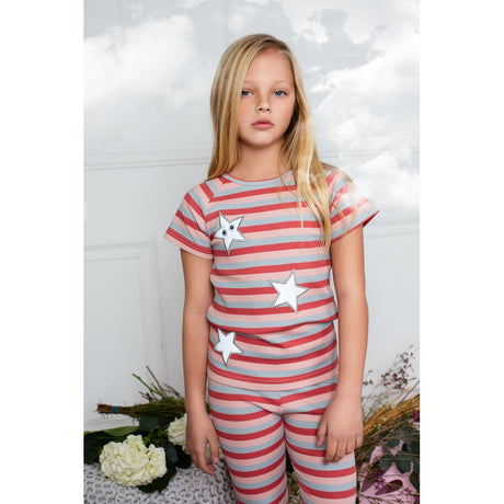 Girls Striped Happy Star - HoneyBug 