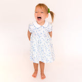 Arabella Blue Floral Dress