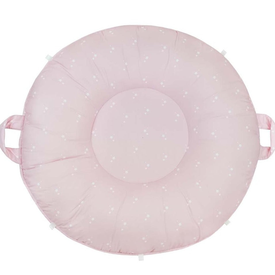 Estelle Pink Floor Cushion