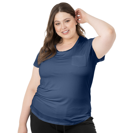 Everyday Nursing & Maternity T-shirt | Navy - HoneyBug 