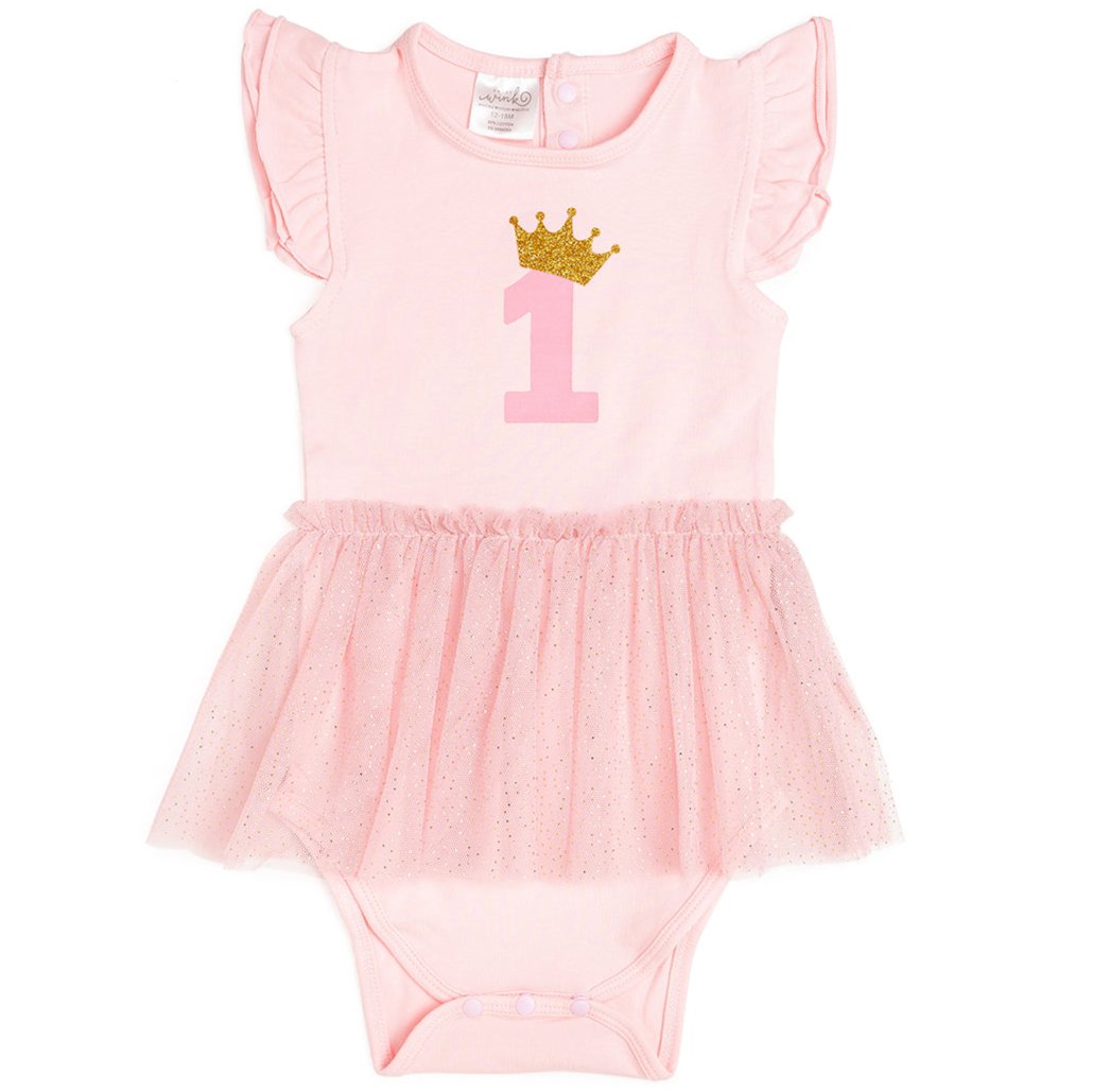 1st Birthday Tank Tutu Bodysuit