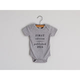 First Edition Published 2024 Baby Bodysuit - HoneyBug 