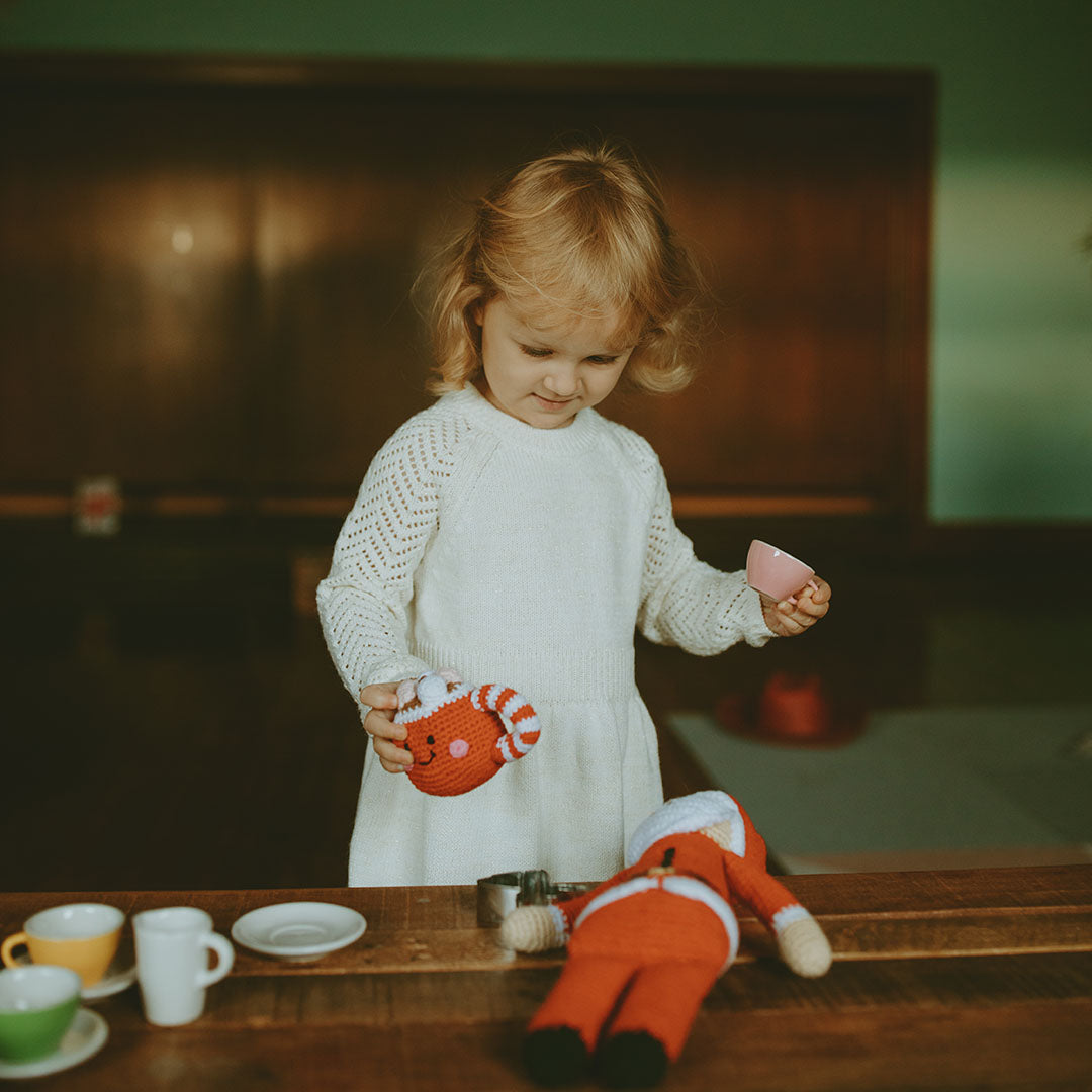 Hot Chocolate Plush Toy Rattle