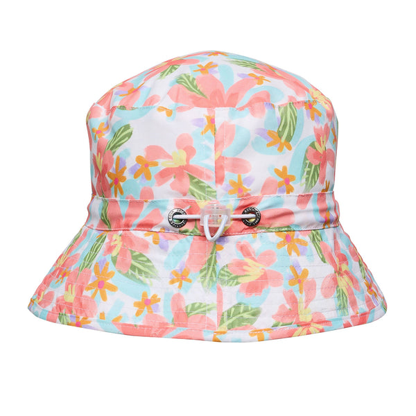 Hawaiian Luau Sustainable Bucket Hat - HoneyBug 