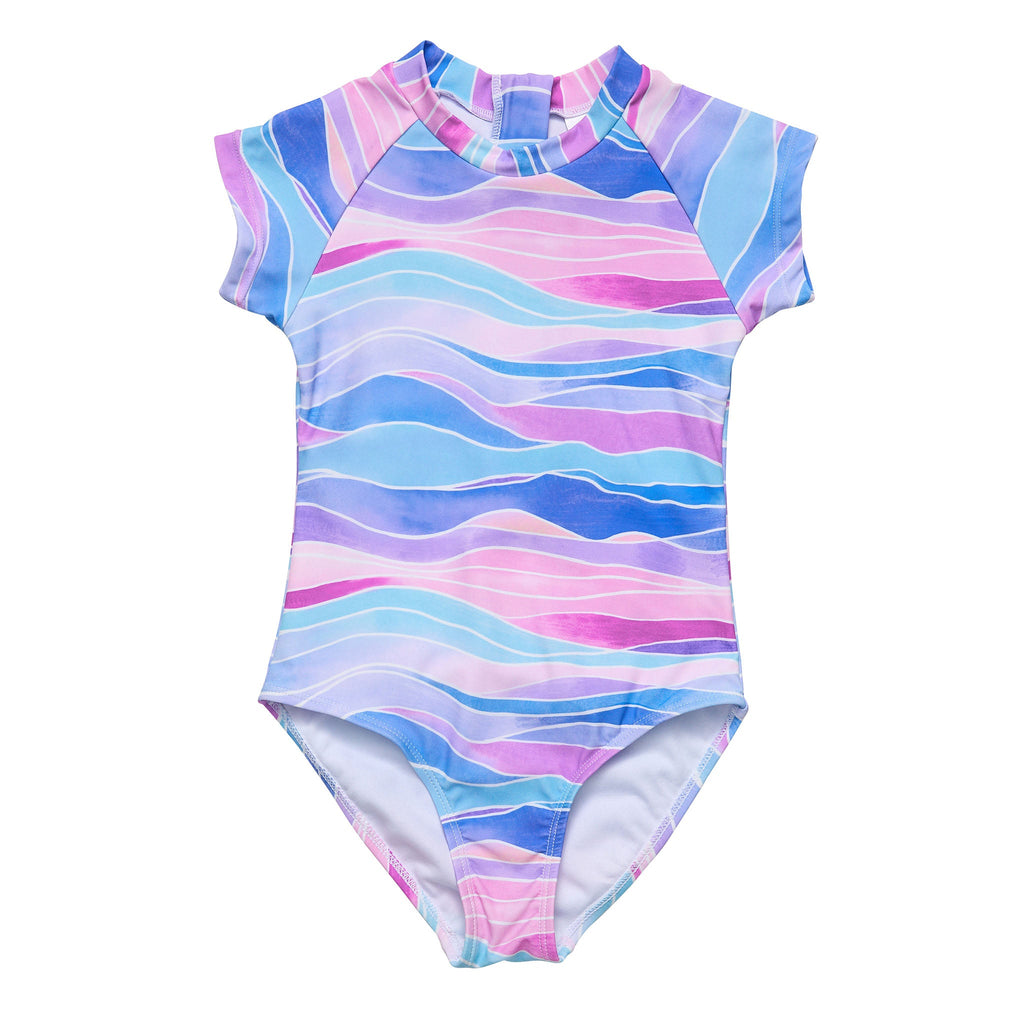 Water Hues SS Surf Suit - HoneyBug 