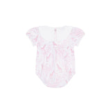 Pink Giraffe Print Bubble - HoneyBug 