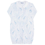 Blue Giraffe Print Converter Gown - HoneyBug 